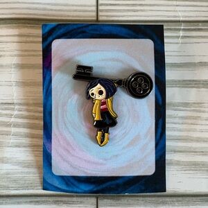 🗝️Coraline Inspired Pin